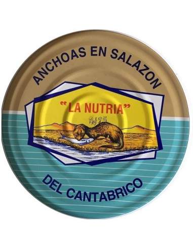 Anchoas del Cantábrico en salazón La Nutria RO-2350