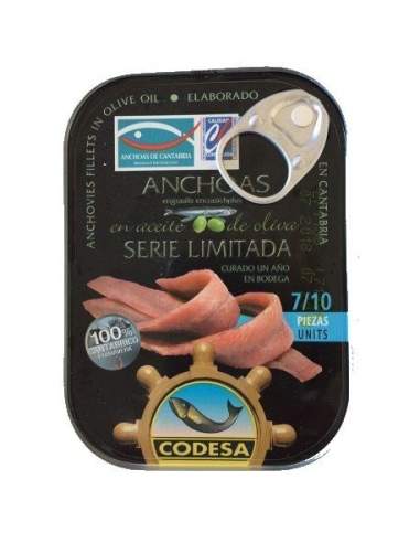 Filetes de anchoa Codesa 1/6 lin. negra limitada