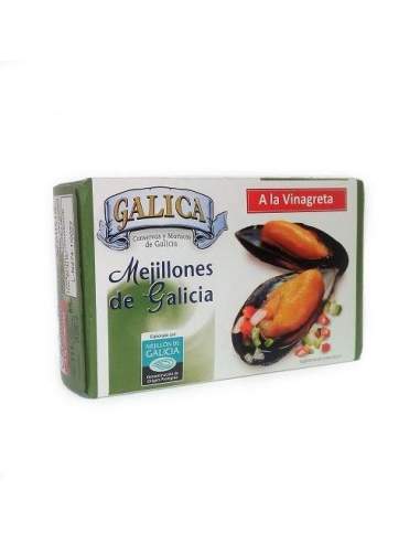 Galica mussels in vinaigrette sauce