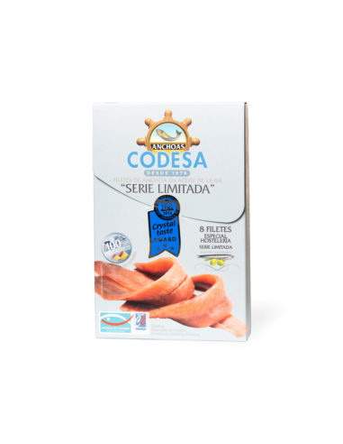 Anchovas Codesa série limitada 8 filetes 115 g.