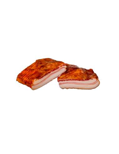 2,5 kg de bacon curado marinado ibérico. aproximadamente
