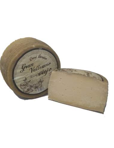 Gran Vallesano iberico vecchio formaggio a tre latti da 3 kg. approssimativo