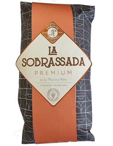 The premium sobrassada from Marina Alta 750 grams approx.