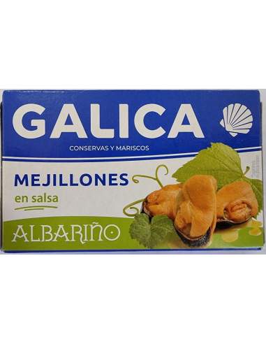 Moules galica sauce albariño