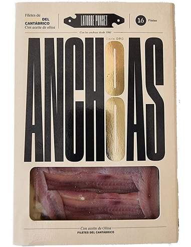 Hand-kneaded Cantabrian anchovies "00" 16 fillets