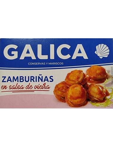 Zamburiñas en salsa de vieira OL-120 Galica