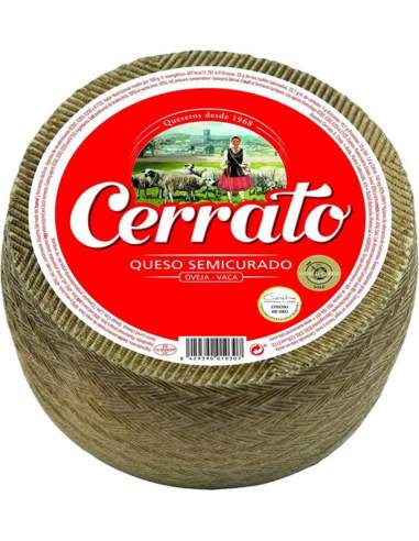 Cerrato Semi-cured sheep and cow cheese 3 kg. approx.