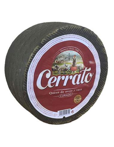 Cerrato cured sheep and cow cheese 3 kg. approx.