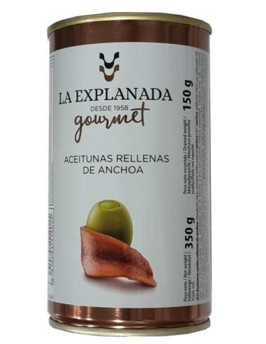 La explanada Gourmet olives filled anchovy 150 g