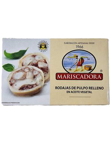 Mariscadora slices of octopus stuffed in vegetable oil RR-120