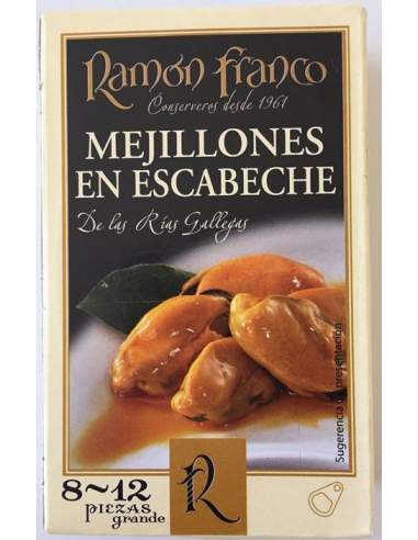 Cozze marinate Ramon Franco 8/12 pezzi.